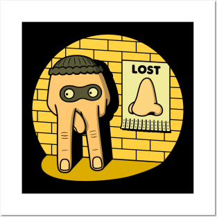 Lost Nose! Posters and Art